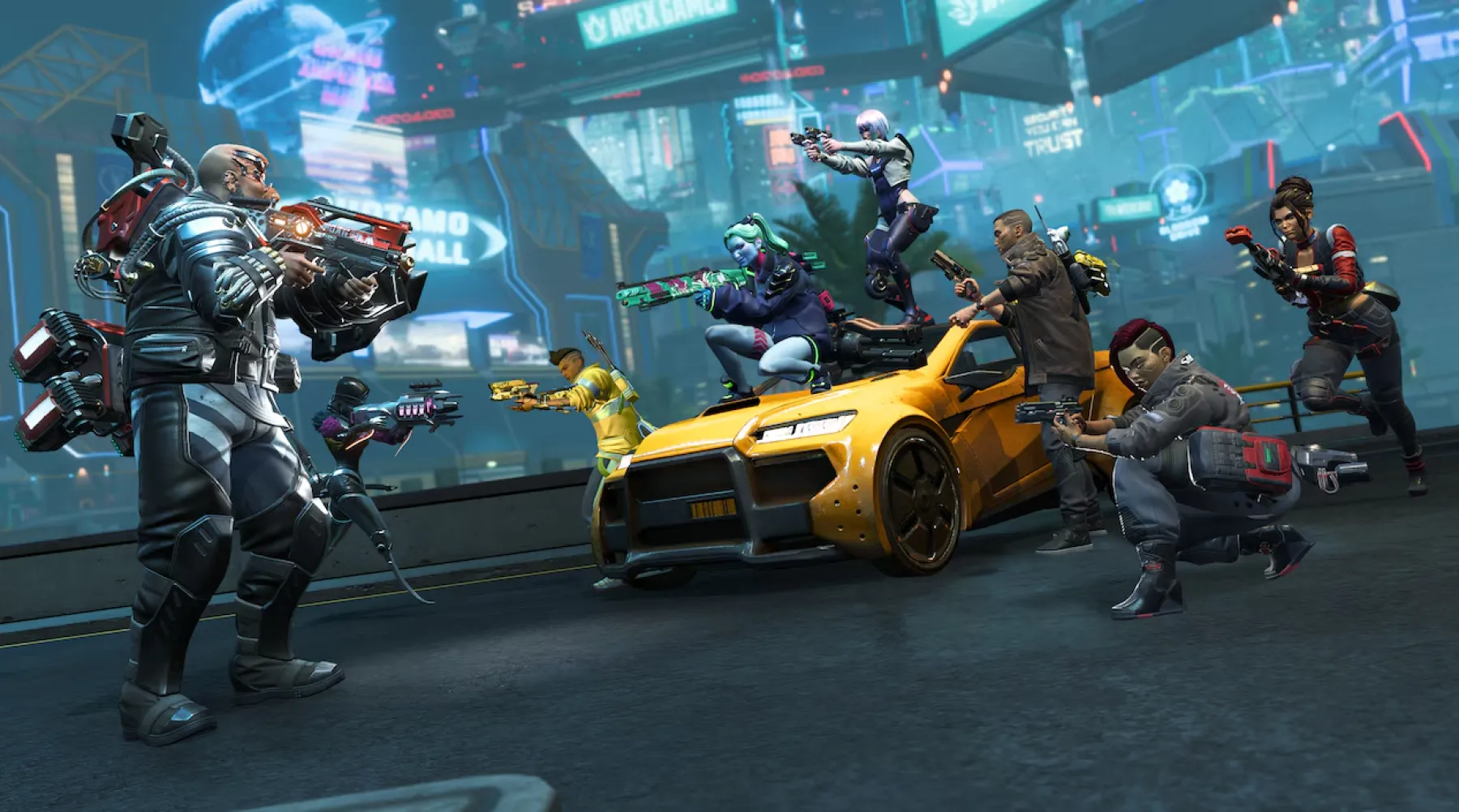 Apex Legends x Cyberpunk 2077