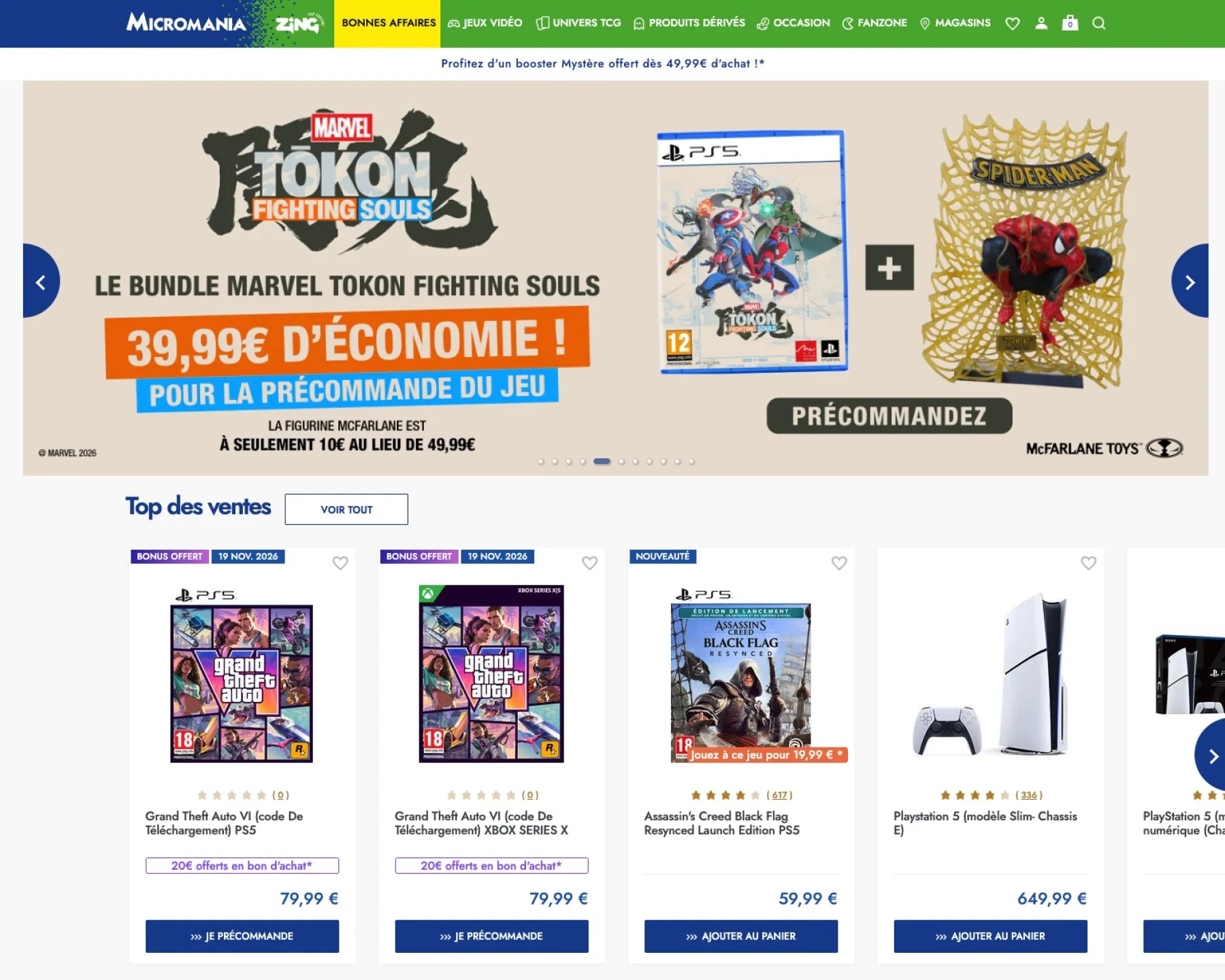 Micromania image de enseigne Micromania