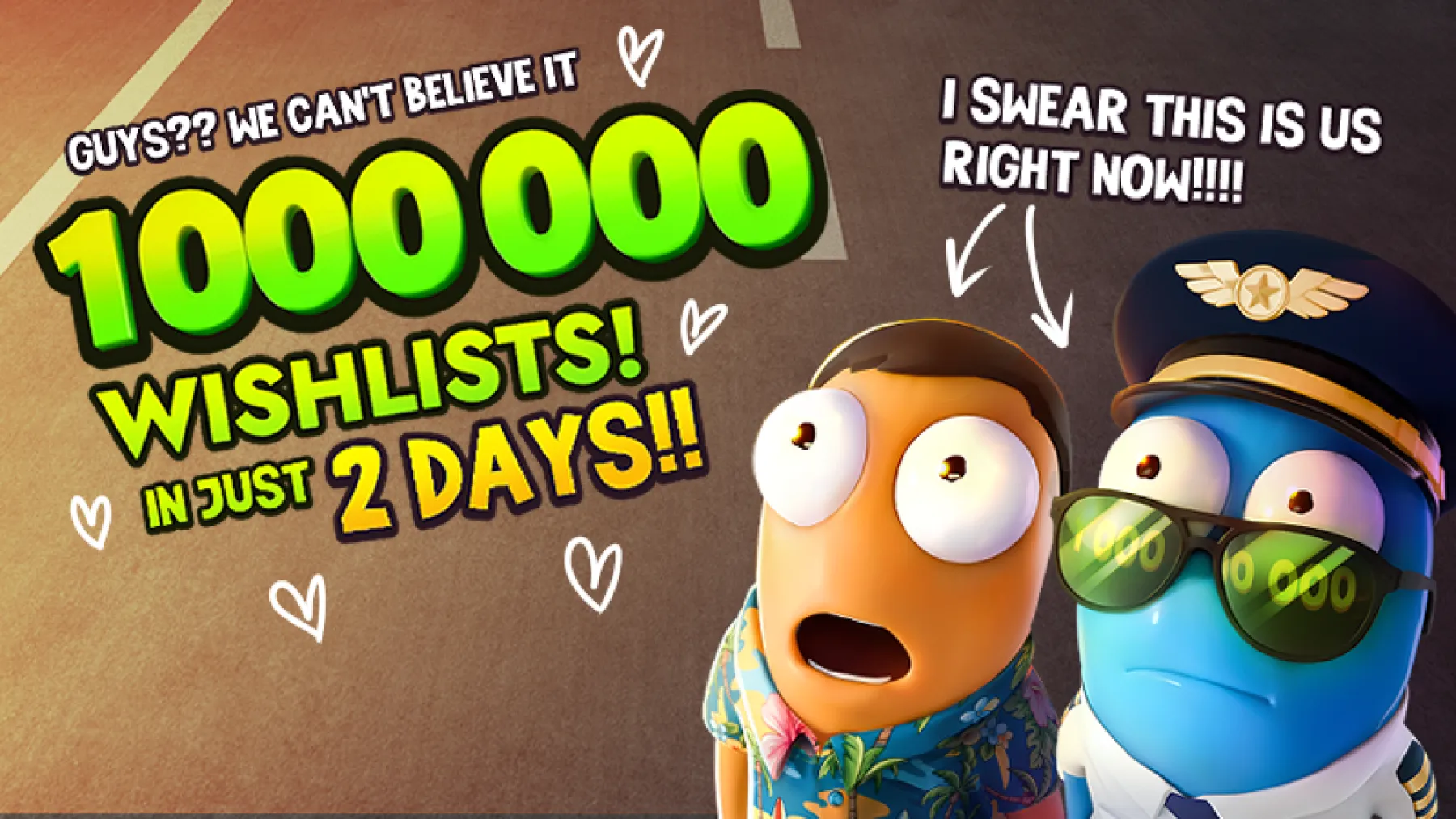1M de whishlist