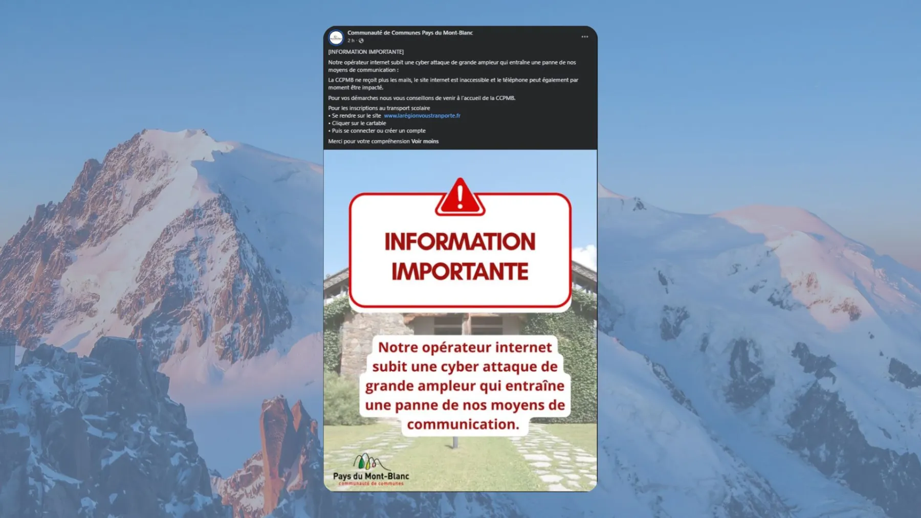 Communauté de Communes Pays du Mont-Blanc