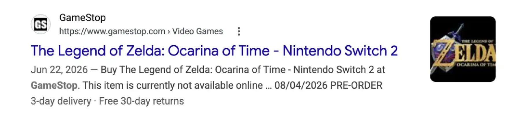 Zelda Ocarina of Time Remake image de Zelda Ocarina of Time Remake