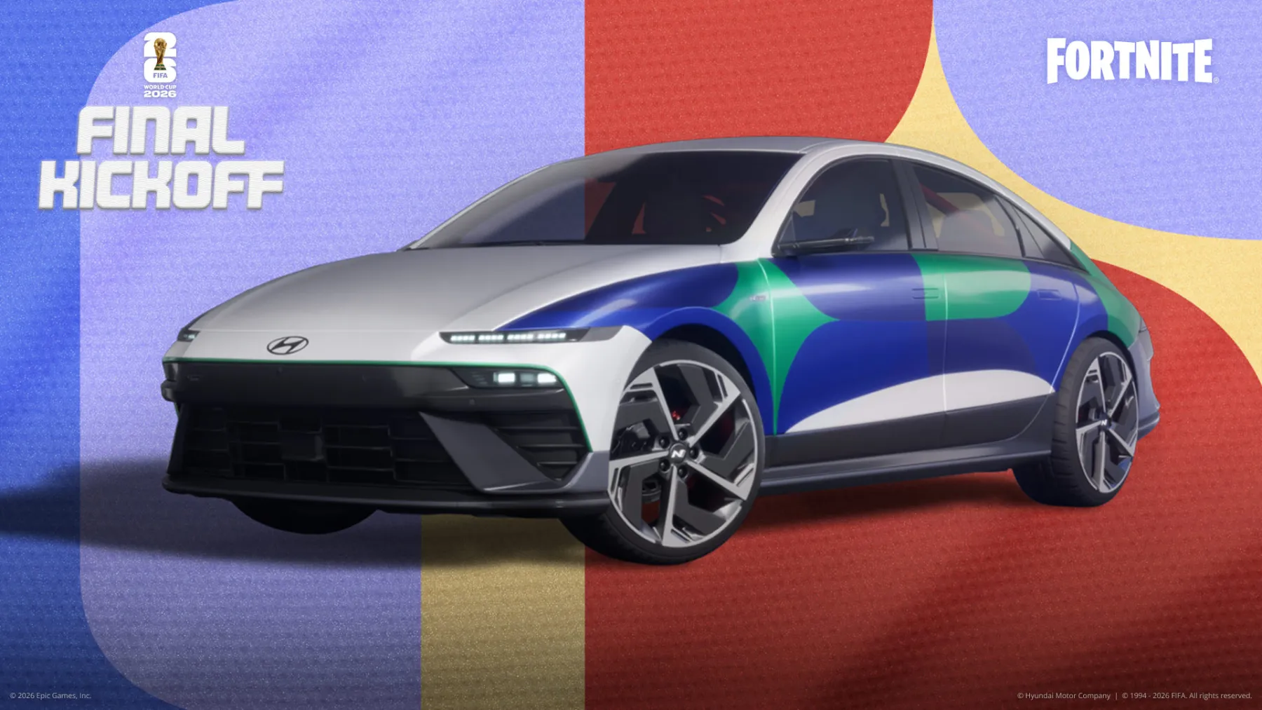 Hyundai IONIQ 6 N Line sur Fortnite Hyundai IONIQ 6 N Line sur Fortnite