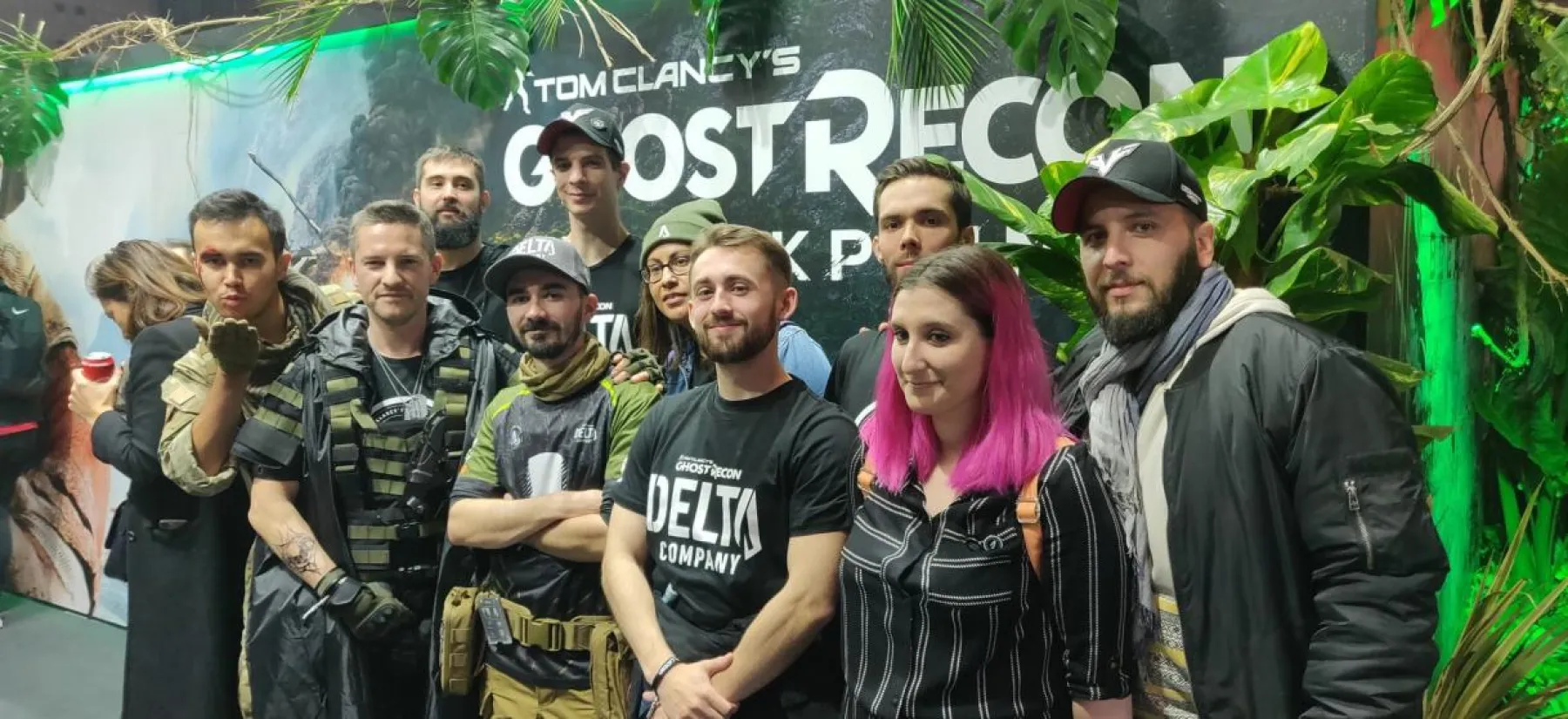 Photo des membres de la Delta Company