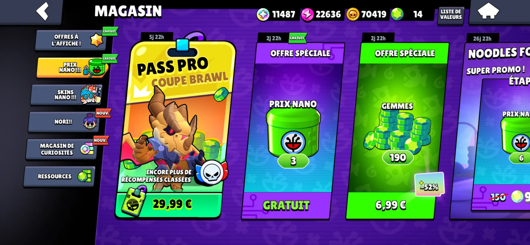 Prix Nano Brawl Stars Prix Nano Brawl Stars
