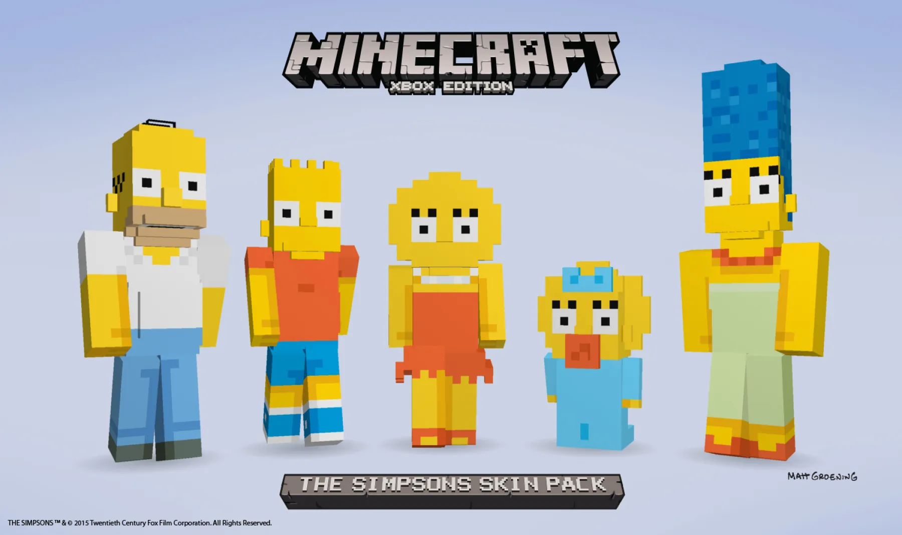 The Simpsons x Minecraft