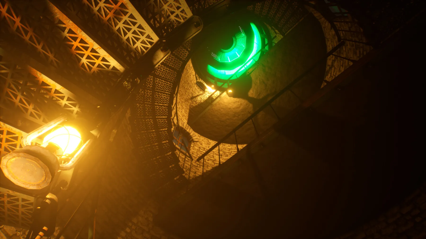 The Green Light - Escalier