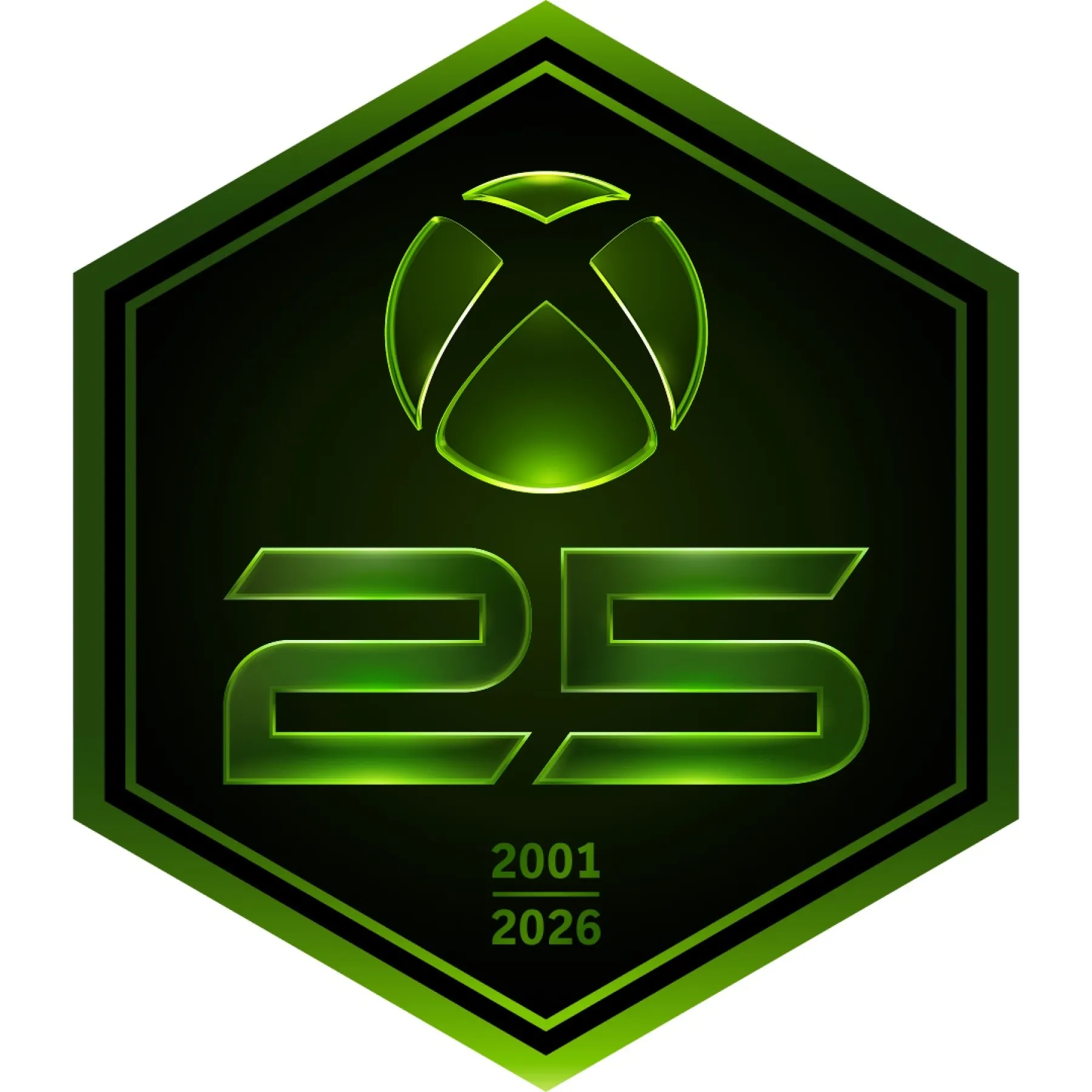 Badge Xbox 25 ans