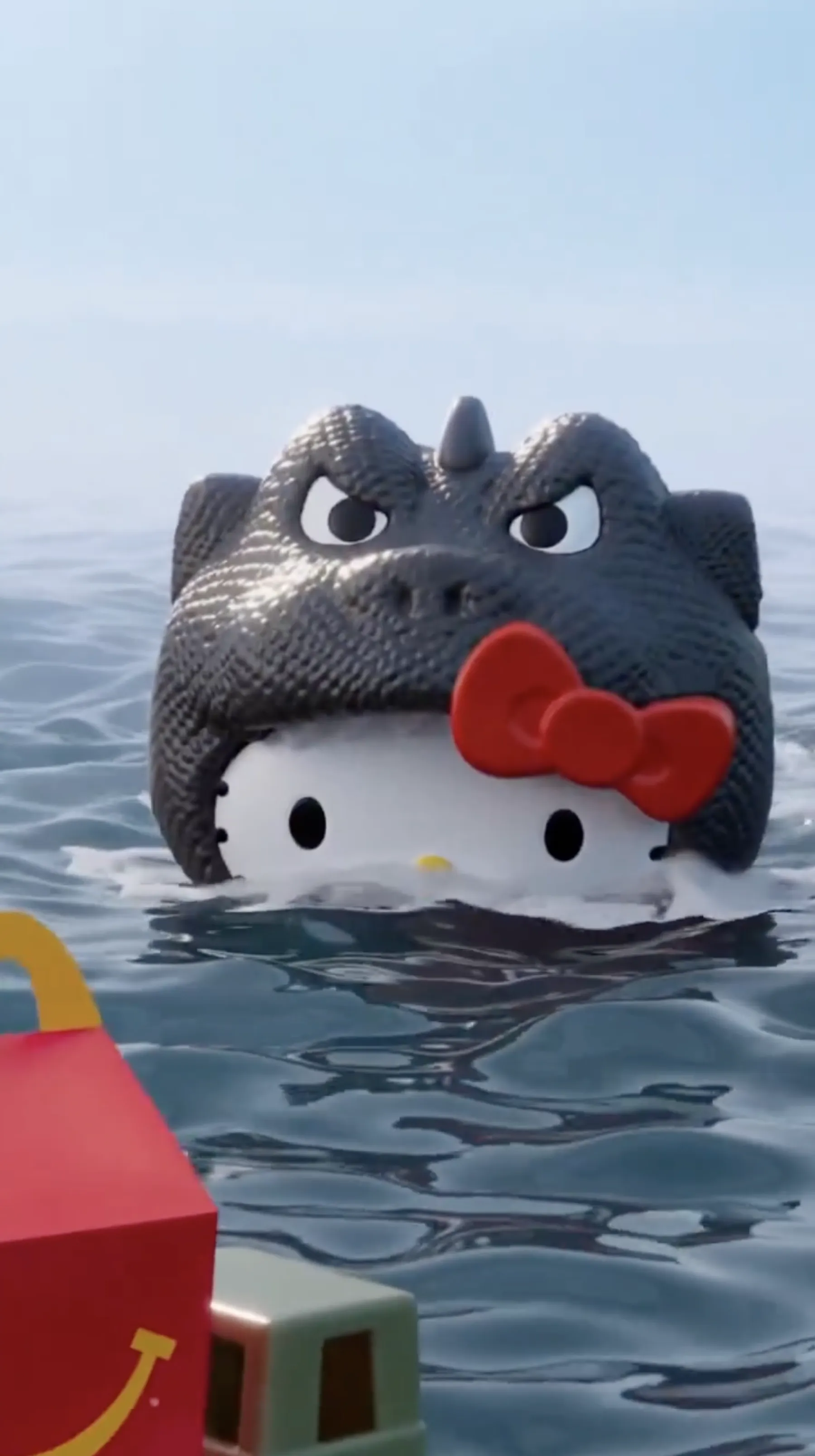 Hello Kitty x Godzilla