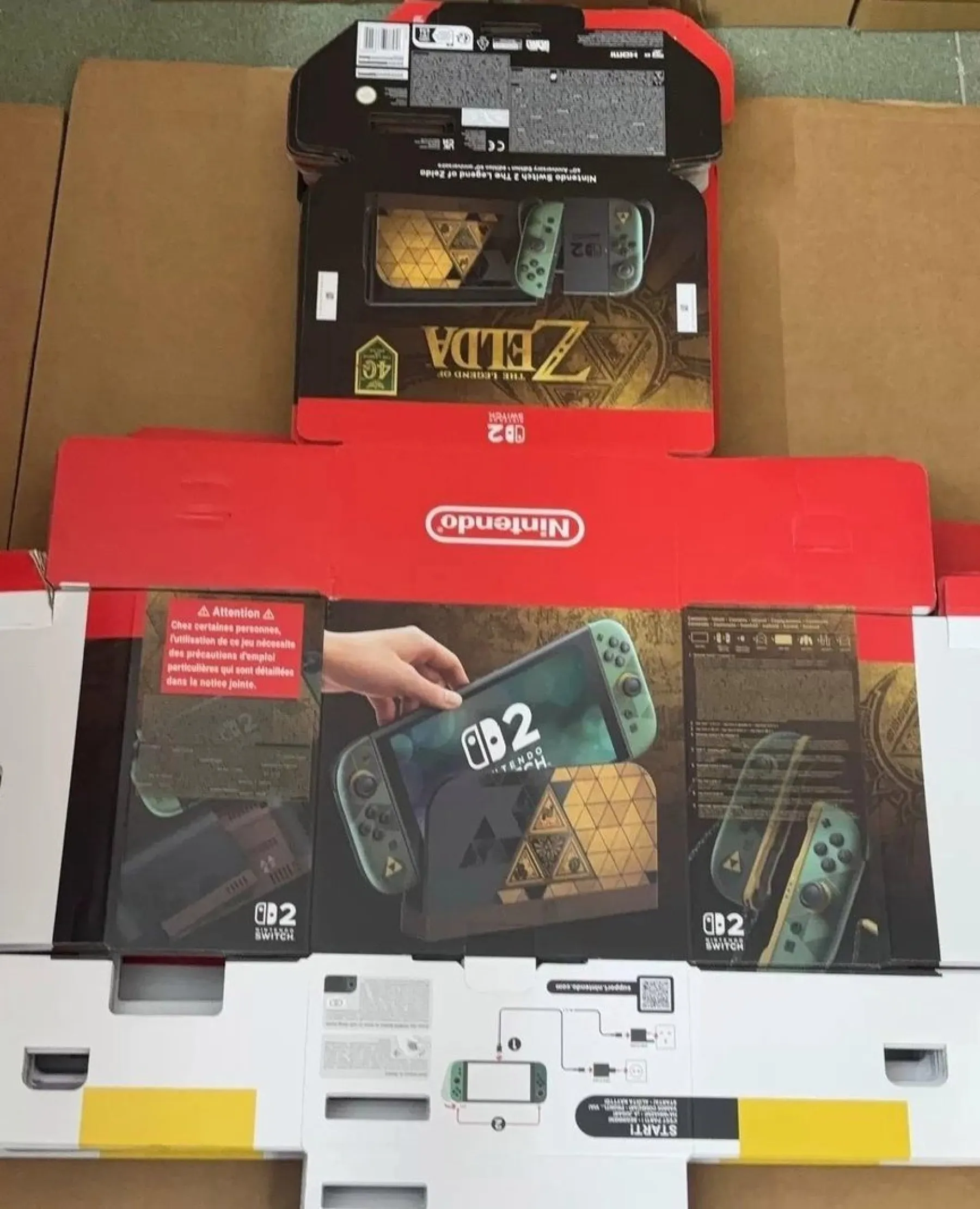 Switch 2 Zelda 40e anniversaire