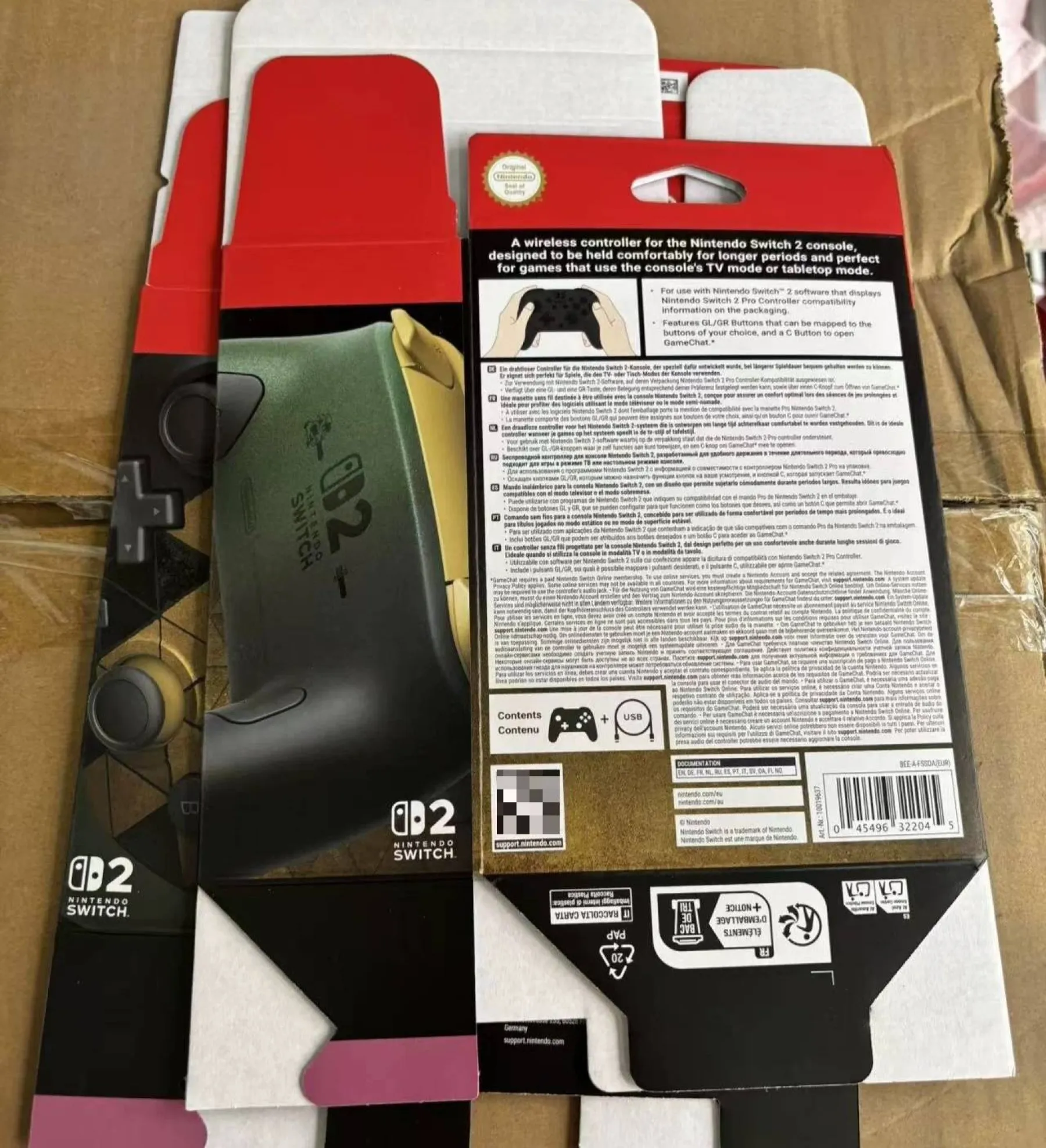 manette Pro Zelda 40e anniversaire