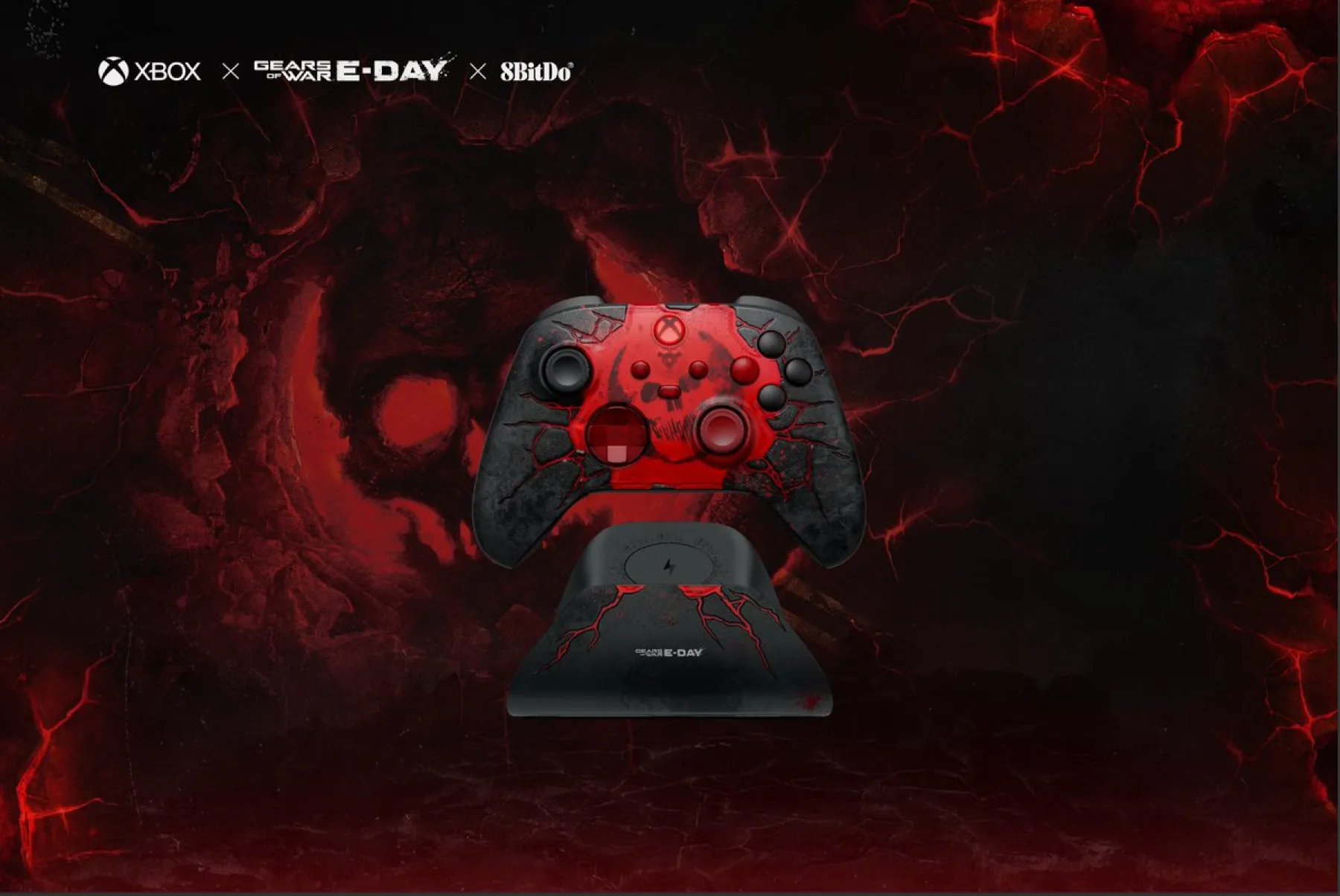 Gears of War E-Day - dock 8BitDo