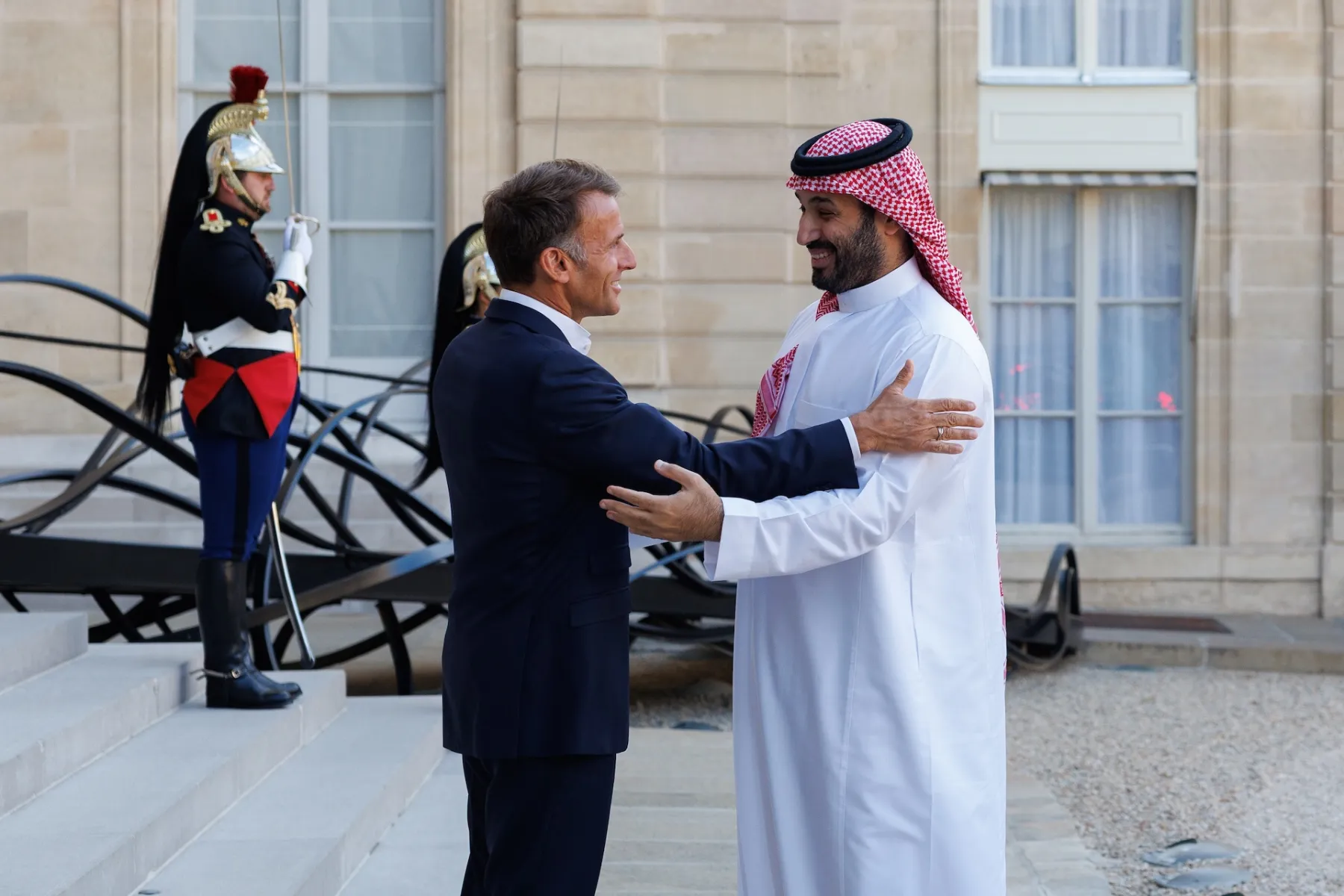 Emmanuel Macron - Mohammed ben Salmane