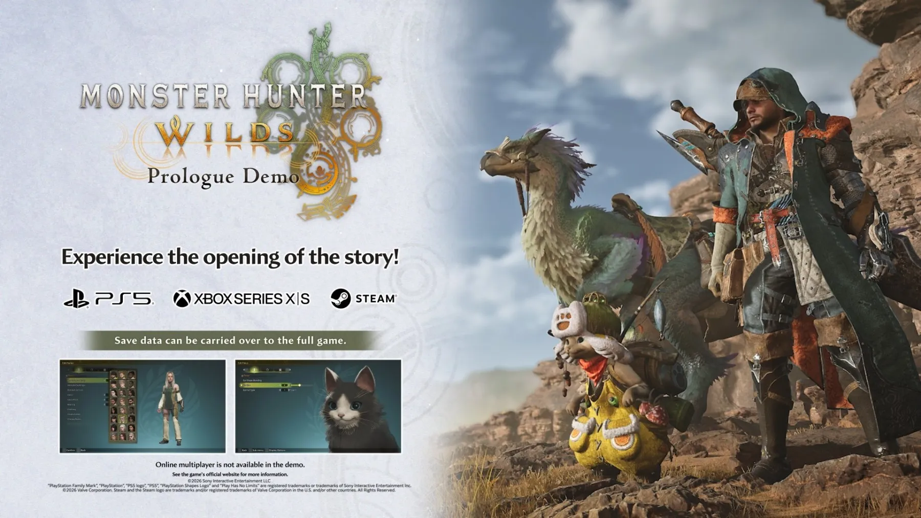Monster Hunter Wilds - Démo prologue