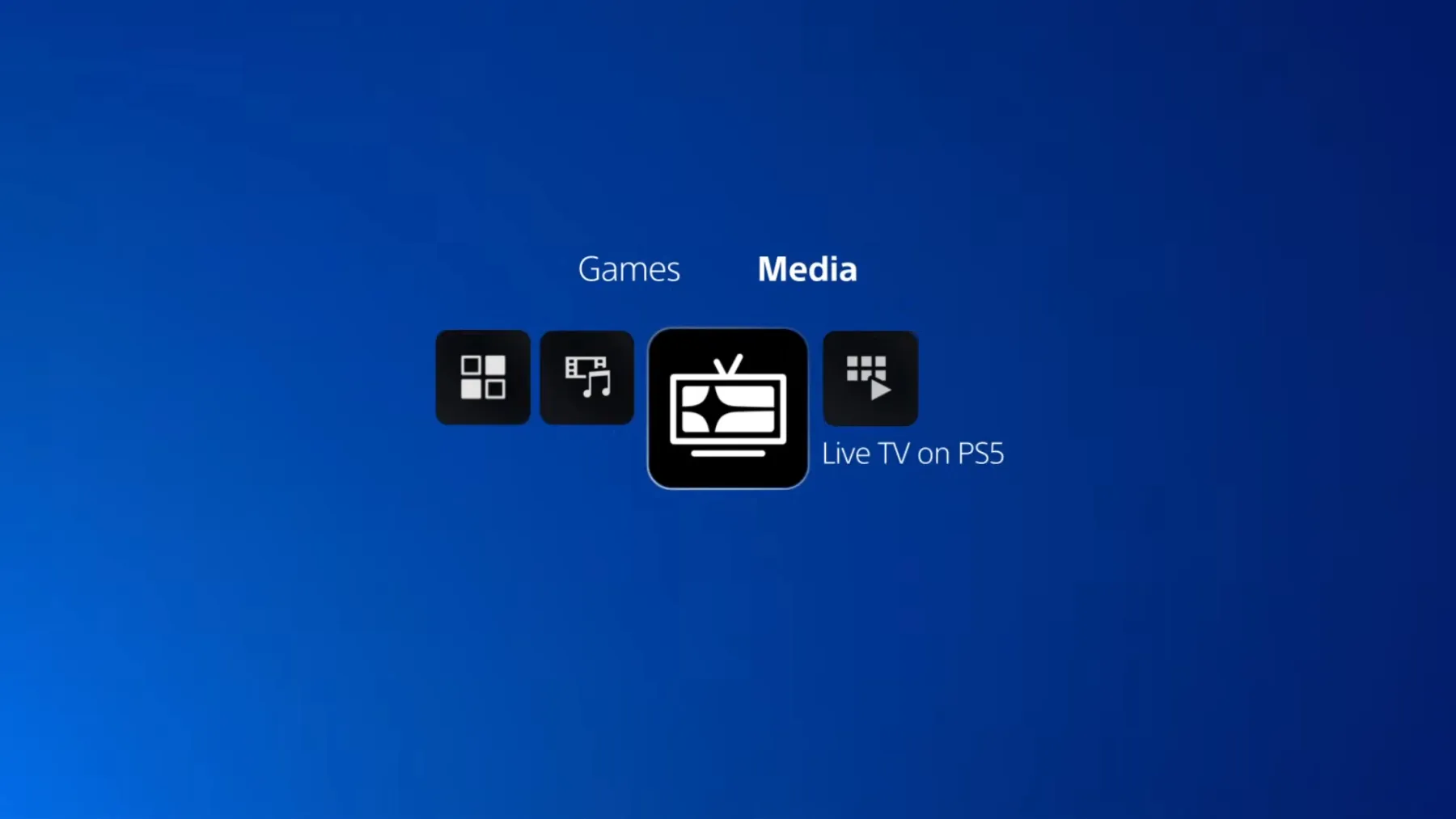 Live Tv on PS5