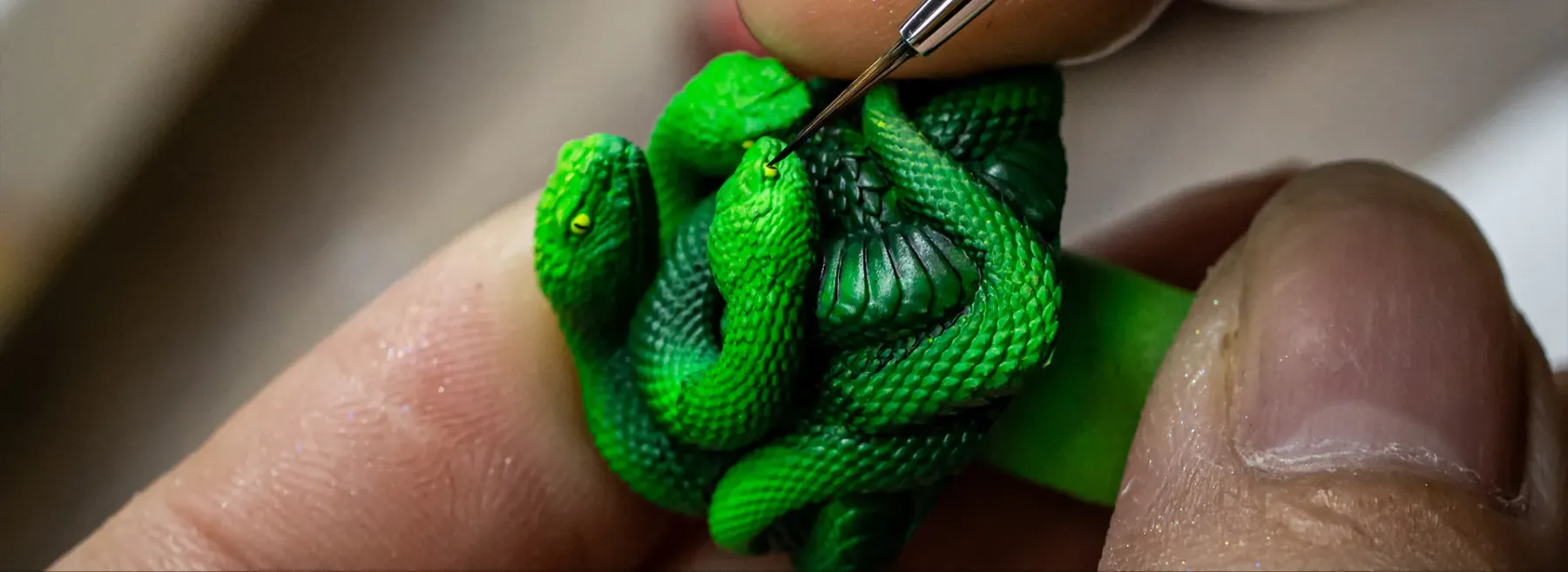 Razer Artisan Keycap Triple-Headed Snake Edition