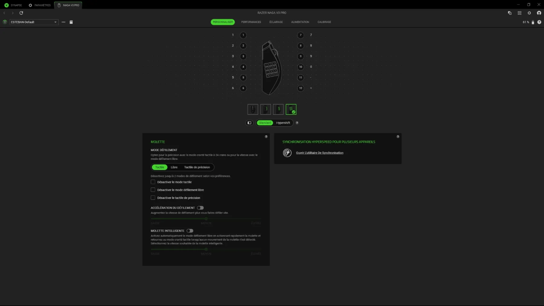 Synapse Razer Naga V3 Pro Image de Synapse