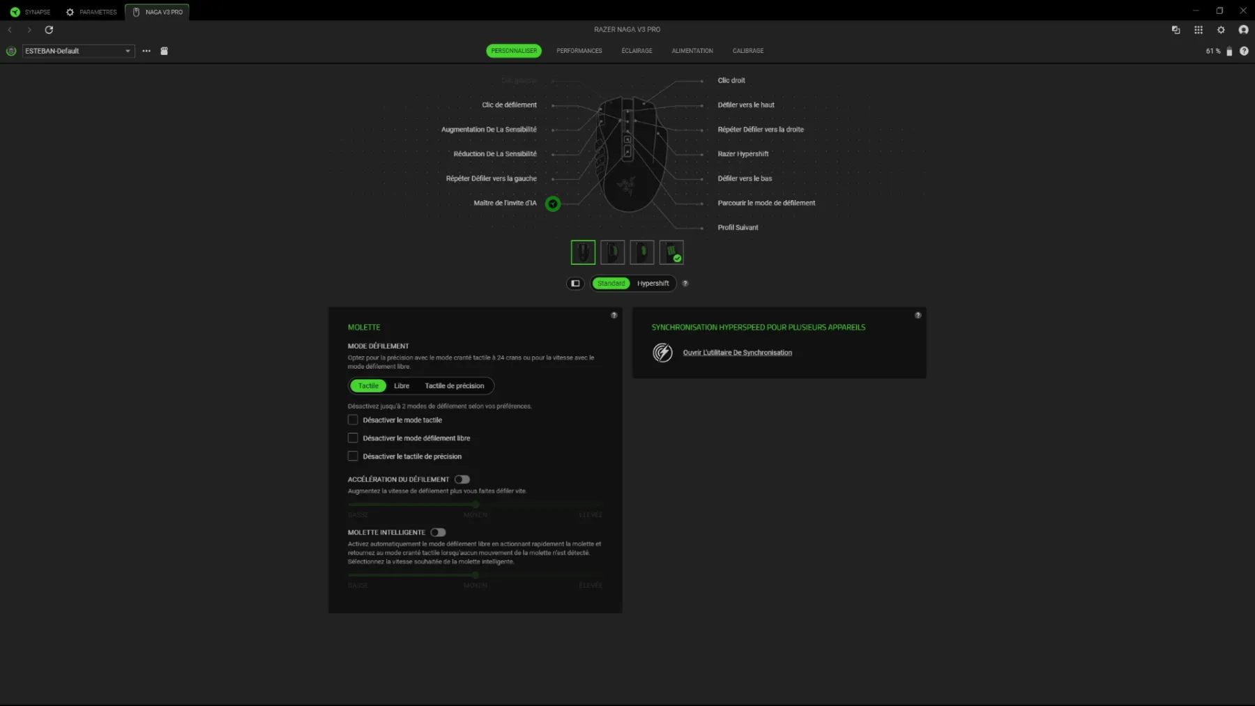 Synapse Razer Naga V3 Pro Image de Synapse