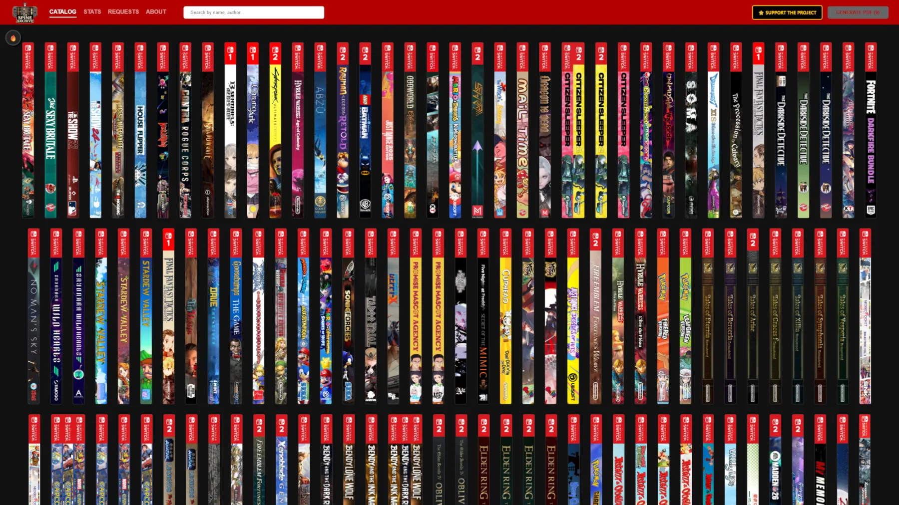 The Spine Archive The Spine Archive