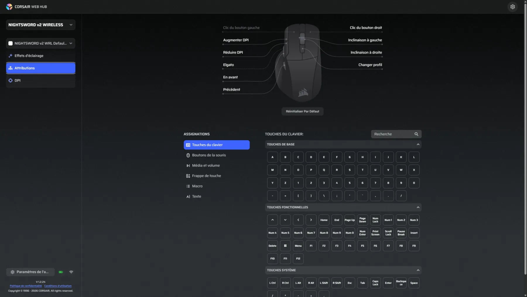Corsair Web Hub - Touches