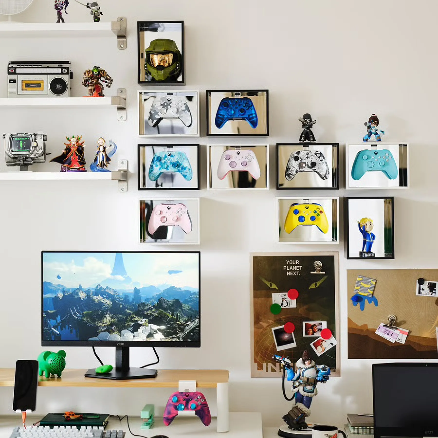 IKEA x XBOX - Rangement expo pour manette de je IKEA x XBOX - Rangement expo pour manette de jeu