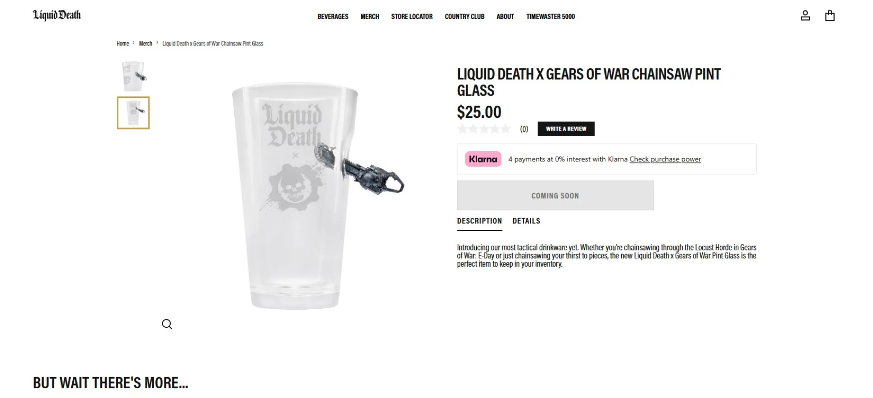Liquid Death x Gears of War Liquid Death x Gears of War