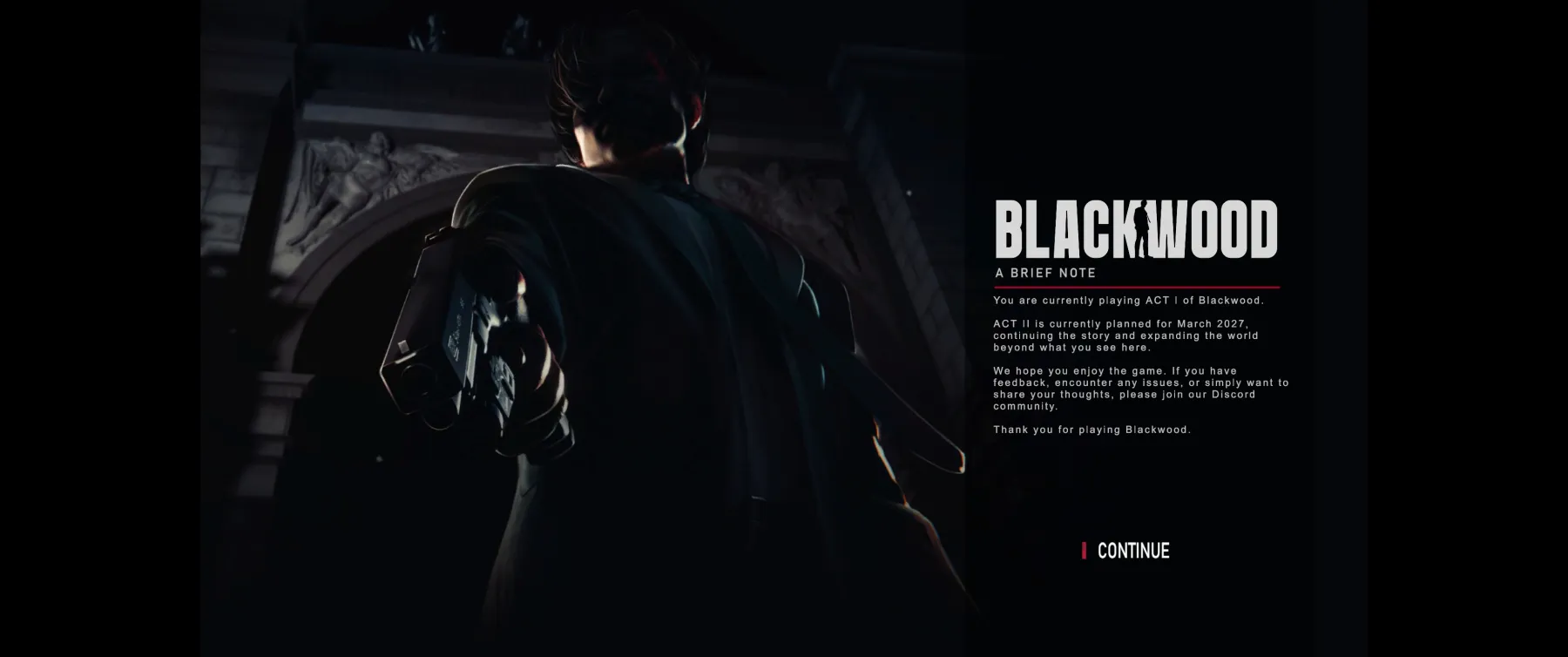 BLACKWOOD - INFINITY AREA