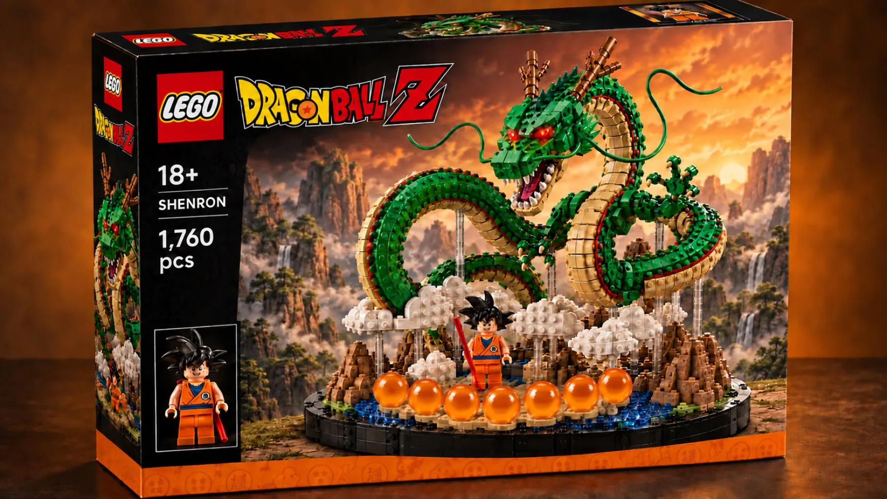LEGO x Dragon Ball - retravaillée par IA