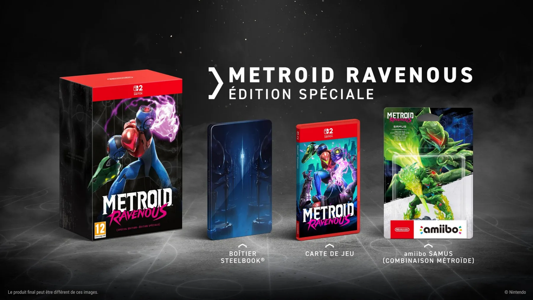 édition spéciale de Metroid Ravenous