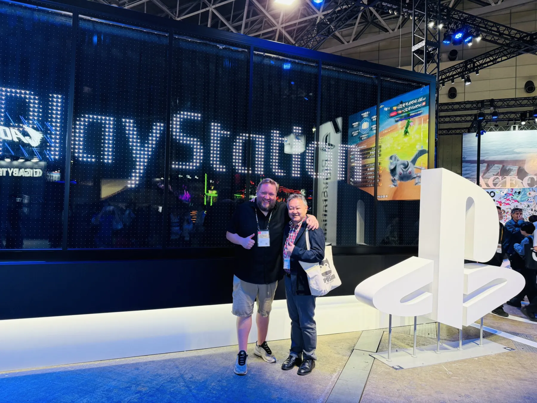 Shuhei Yoshida et Adam Boyes Shuhei Yoshida et Adam Boyes