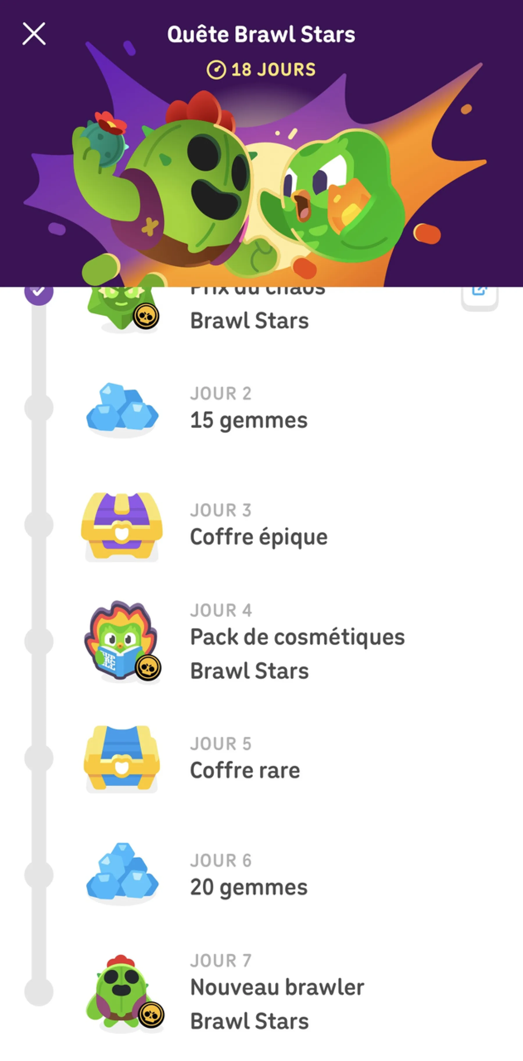 Duolingo x Brawl Stars