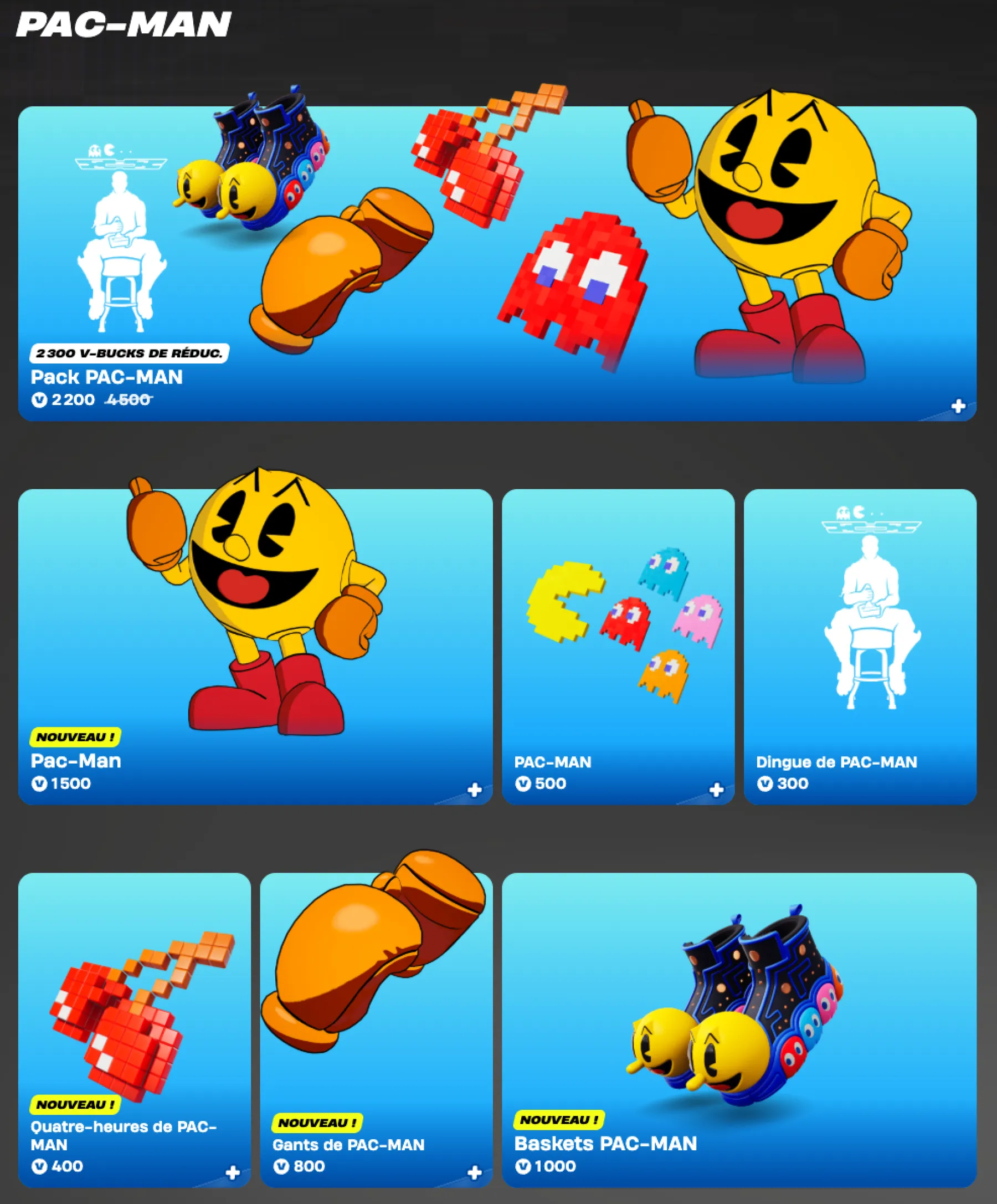 Fortnite x Pac-Man Fortnite x Pac-Man