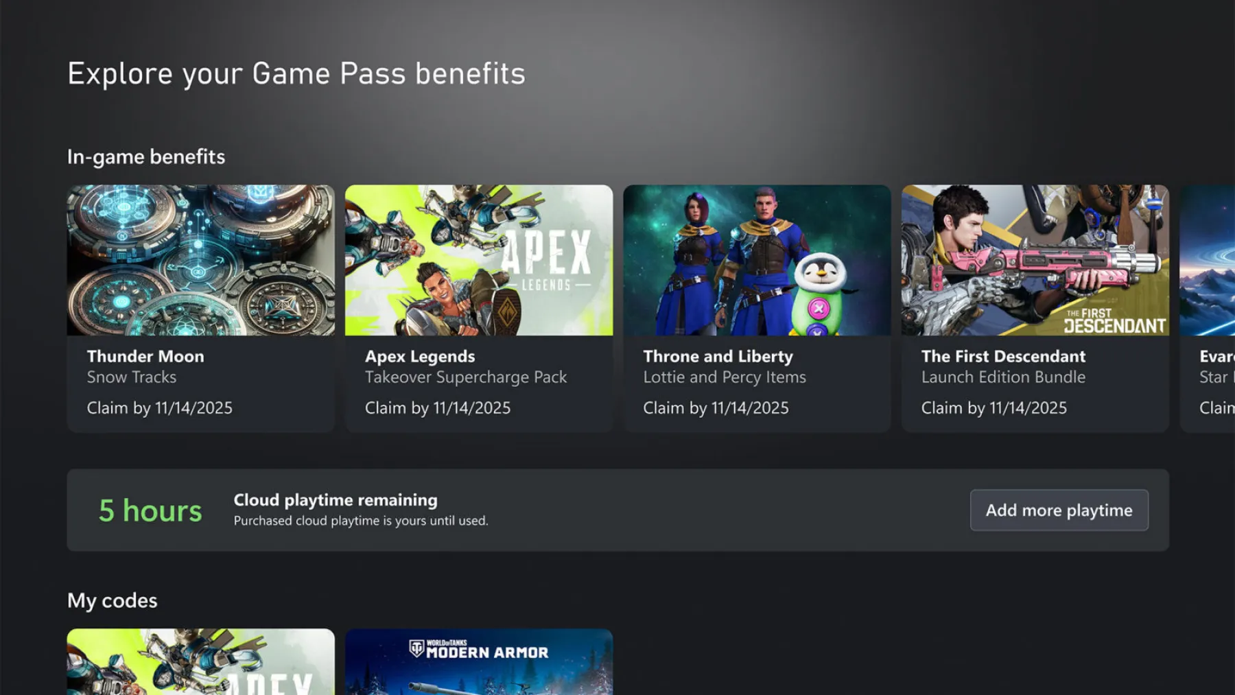 XBOX Cloud Gaming