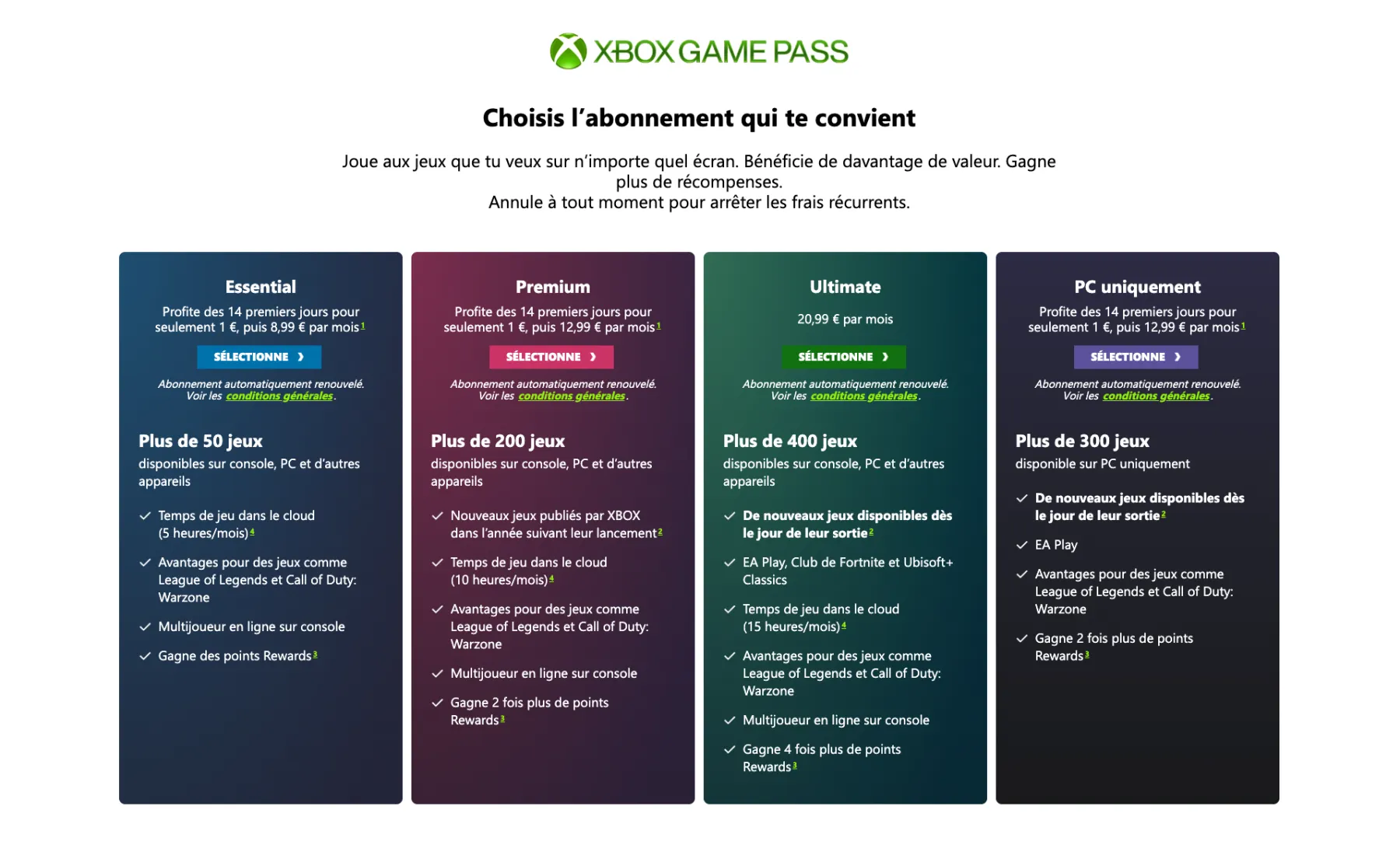 XBOX Game Pass