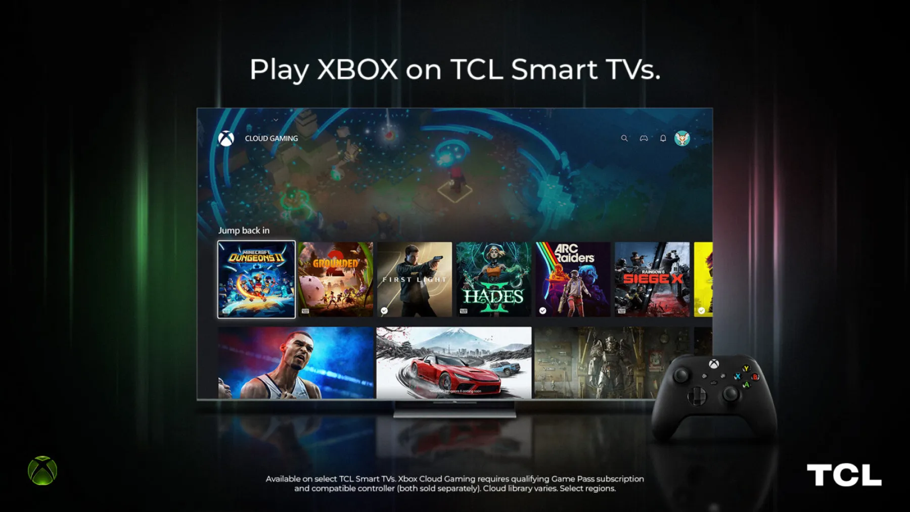 XBOX Cloud Gaming - TCL