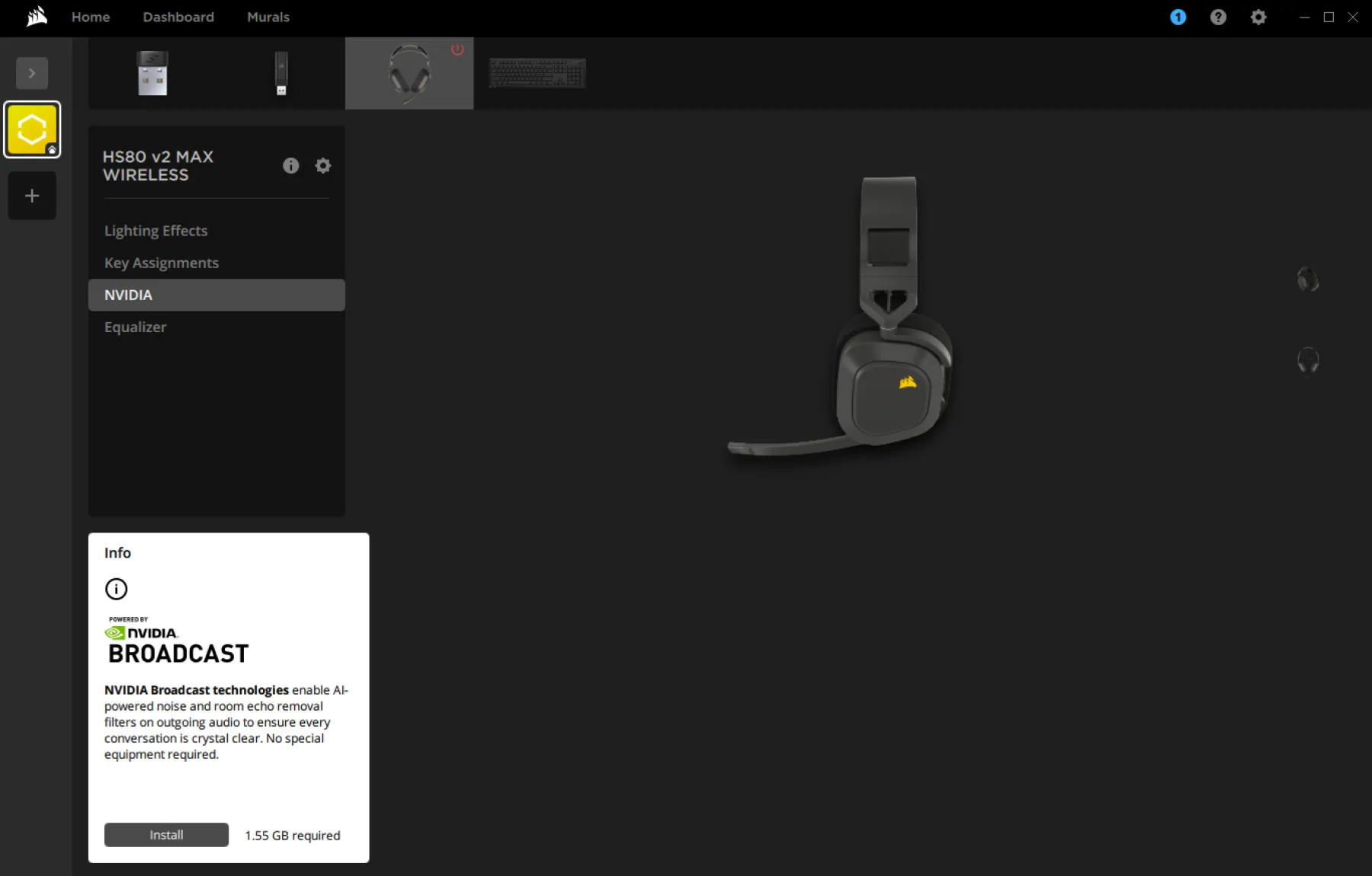 Test Corsair HS80 v2 MAX Wireless Test Corsair HS80 v2 MAX Wireless