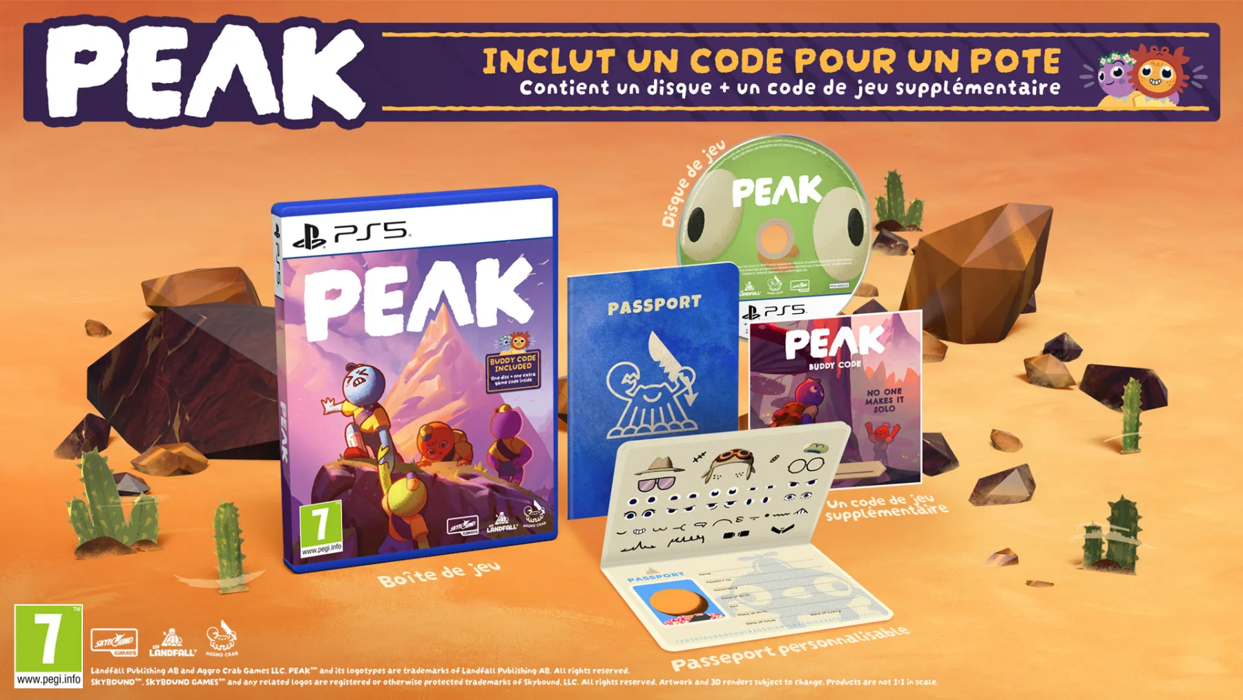 Peak version Physique PS5