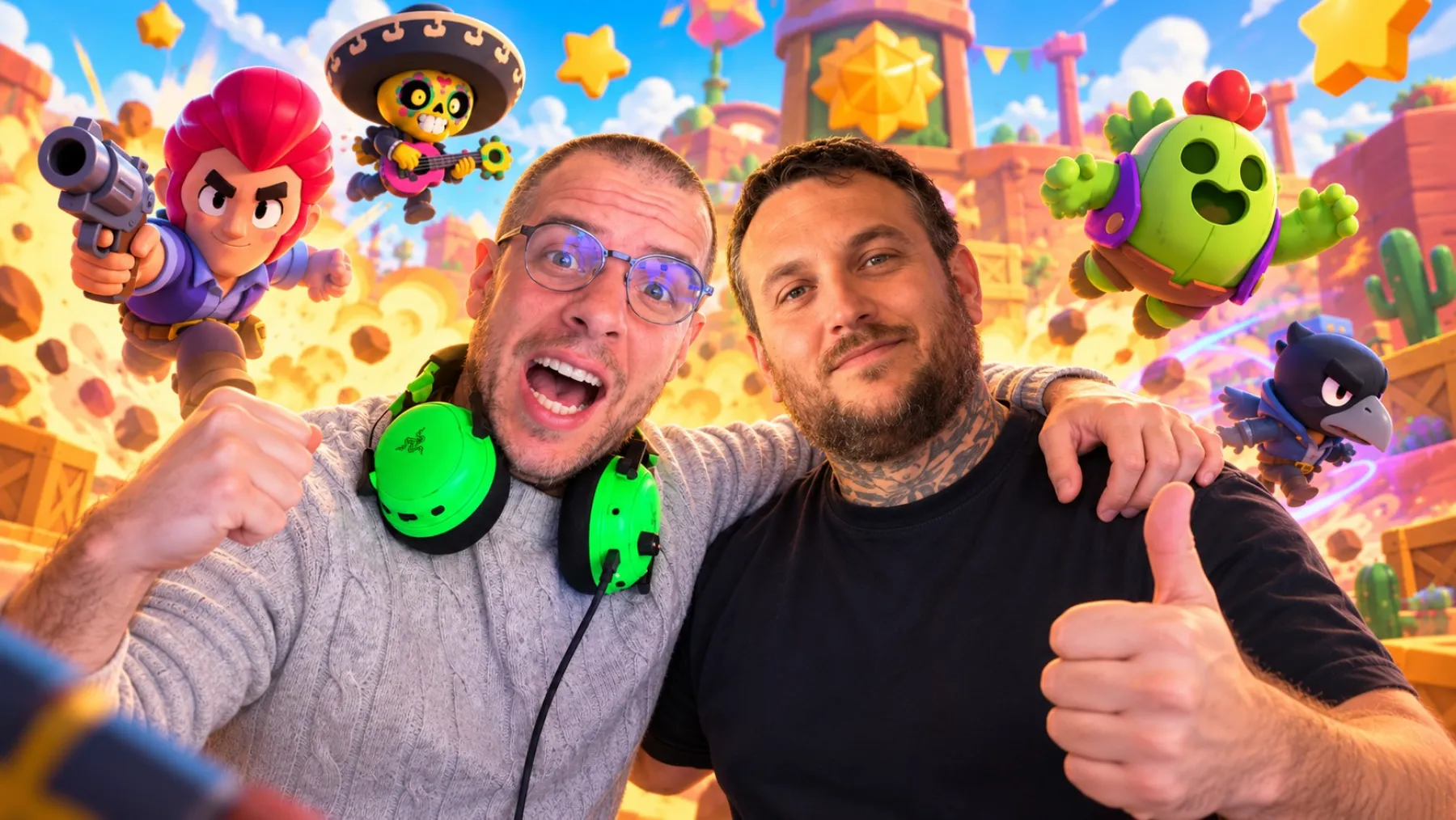Florian et Jimmy de INFINITY AREA