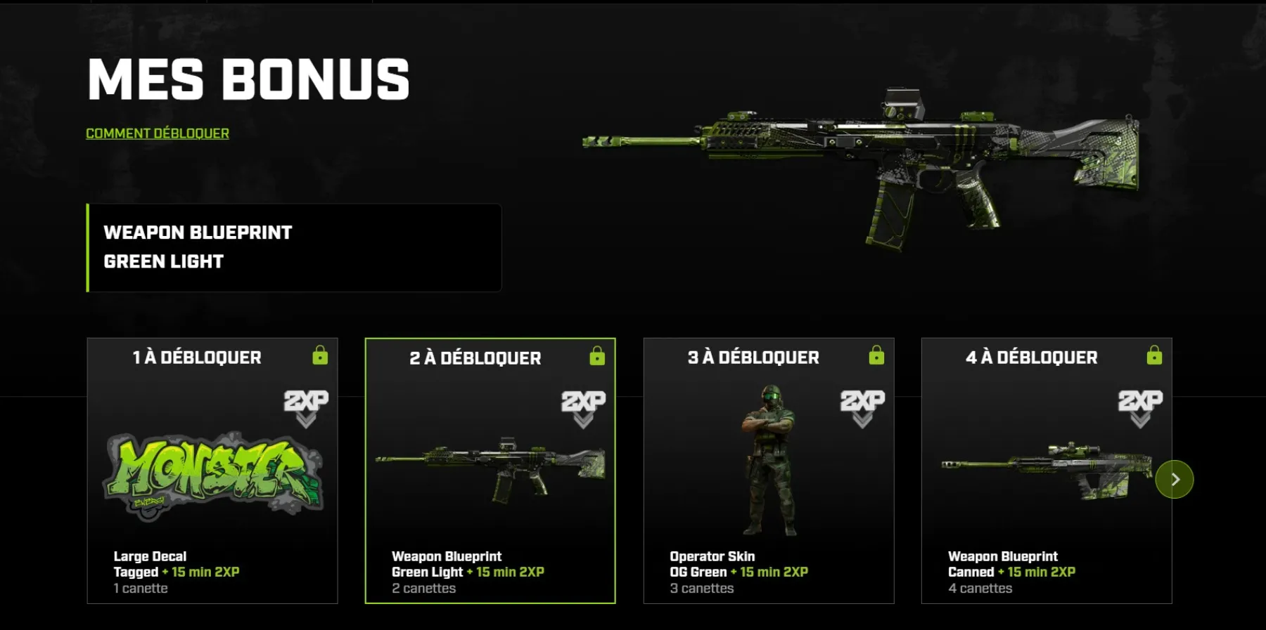 Monster Energy x MW4 Bonus Monster Energy MW4