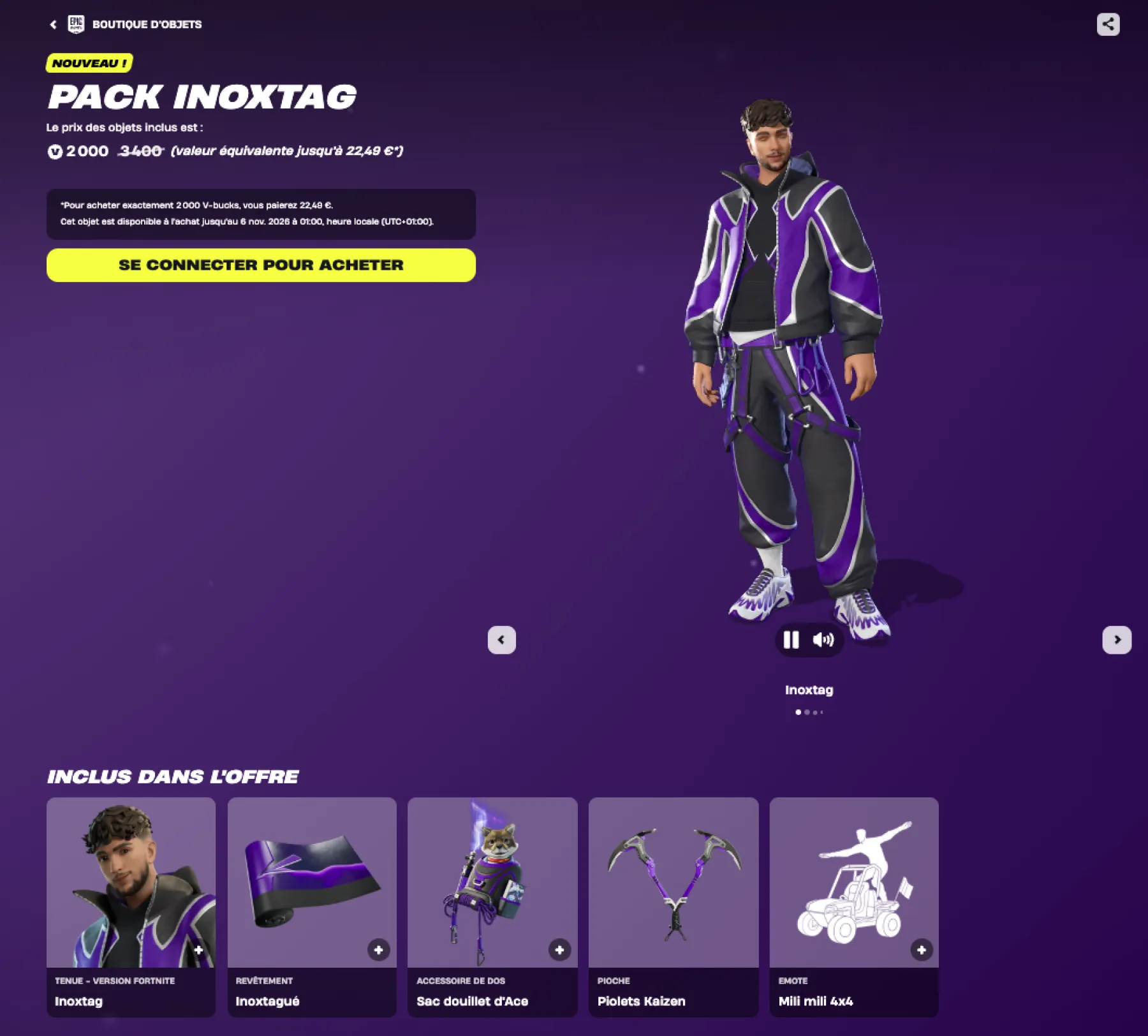 Fortnite Boutique