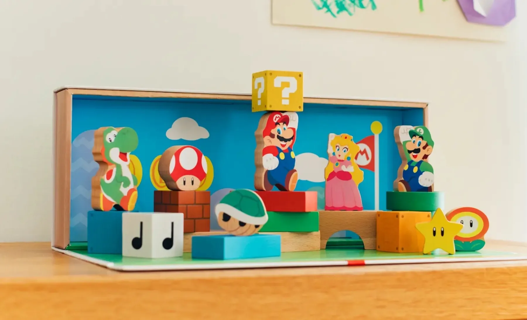 My Mario Blocs en bois