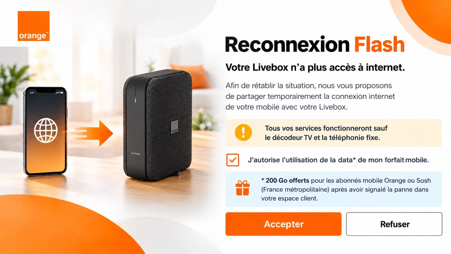 Reconnexion Flash - retravaillée en IA