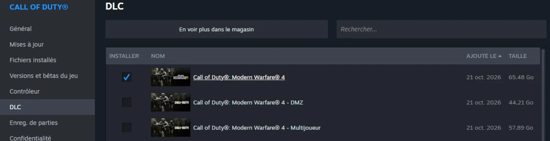 Steam MW4