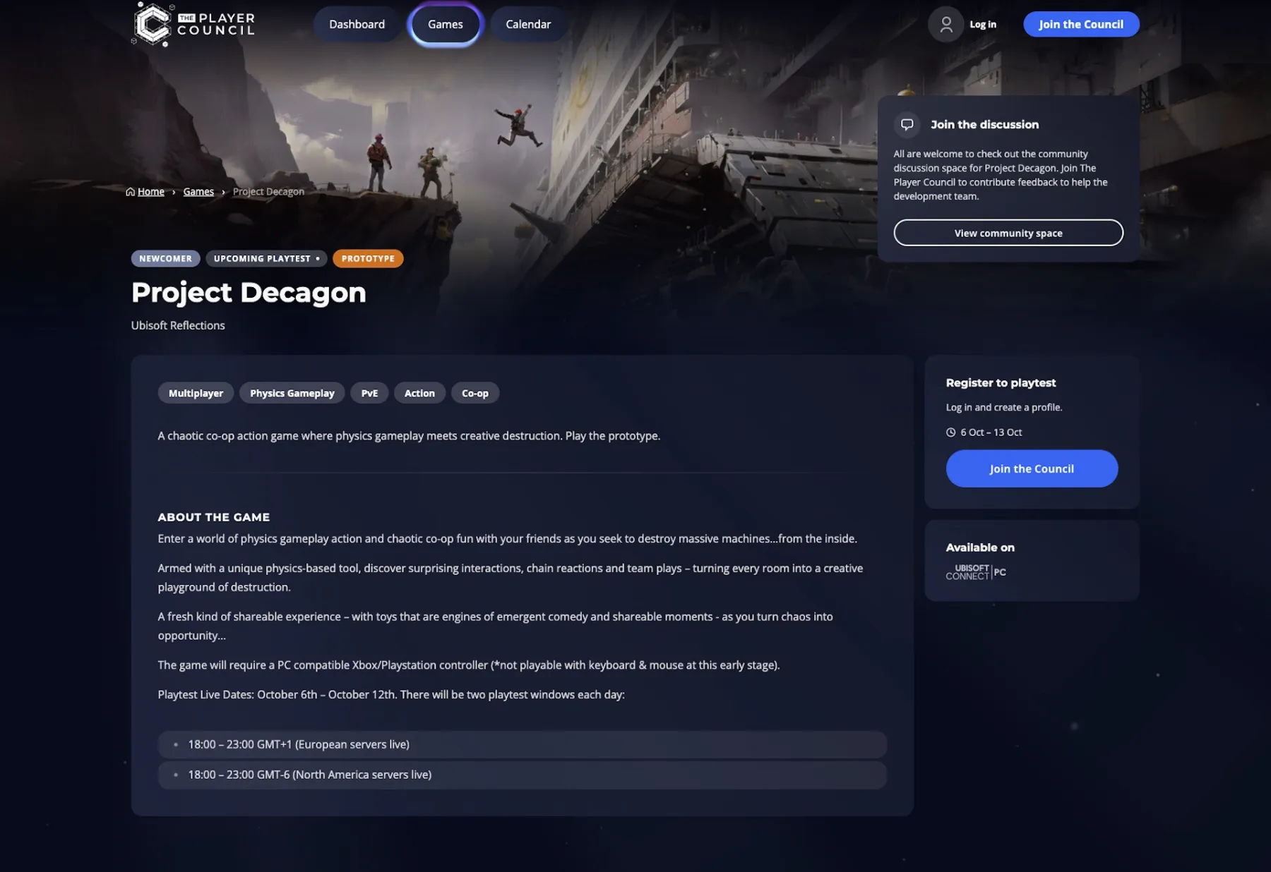 Ubisoft - Projet Decagon