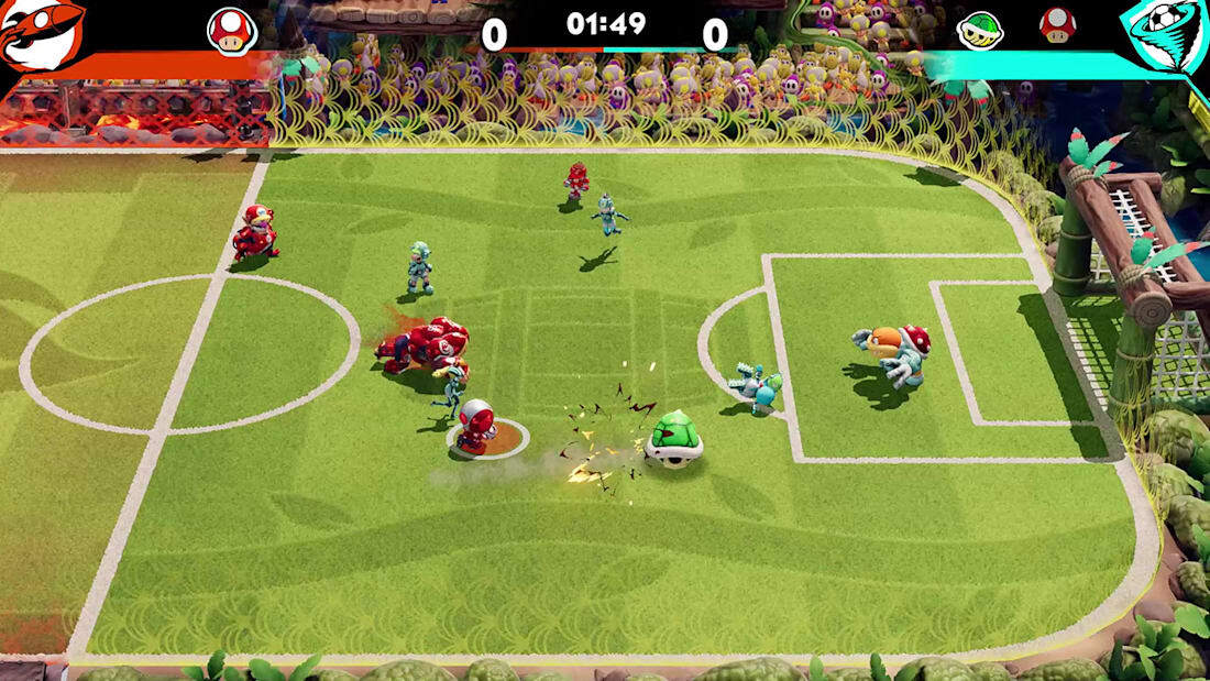 Couverture du jeu Mario Strikers: Battle League